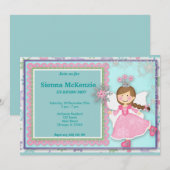 Invitation Anniversaire d'hiver (Devant / Derrière)