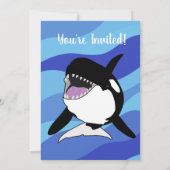 Invitation Anniversaire d'Orca (Dos)