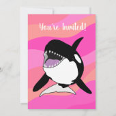 Invitation Anniversaire d'Orca (Dos)