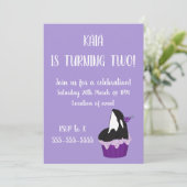 Invitation Anniversaire d'Orca (Debout devant)