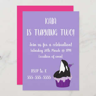 Invitation Anniversaire d'Orca