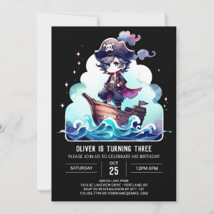 Invitation Anniversaire Dreammignon Pirate