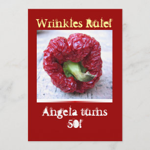 Invitation Anniversaire drôle d'étape importante