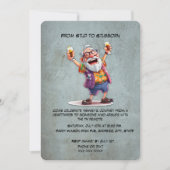 Invitation Anniversaire Drôle - La Vie De La Fête (Devant)