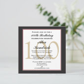 Invitation anniversaire du 100e siècle (Debout devant)