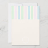 Invitation Anniversaire du Beach Club (Dos)