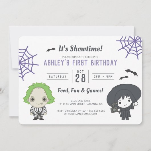 Invitation Anniversaire du Beetlejus (Devant)