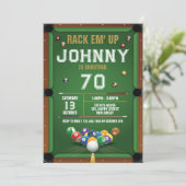 Invitation Anniversaire du billard numérique Snook (Debout devant)