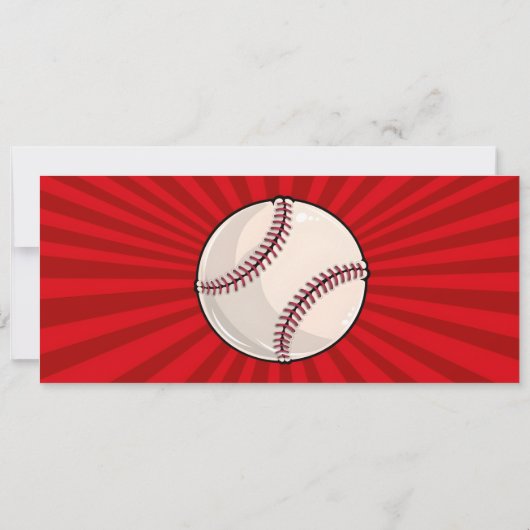 Invitation Anniversaire du billet de base-ball Persona (Dos)