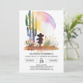 Invitation Anniversaire du Boho Sud (Debout devant)