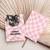 Invitation Anniversaire du boule Retro Disco