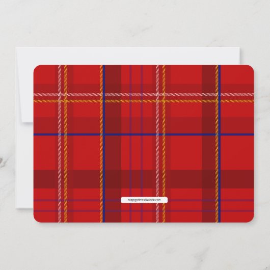 Invitation Anniversaire du camion d'incendie (Dos)