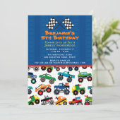 Invitation Anniversaire du Camion Monster (Debout devant)