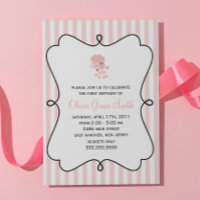 Anniversaire du caniche rose