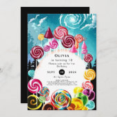 Invitation Anniversaire du canyland géant (Devant / Derrière)