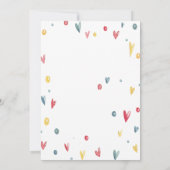 Invitation Anniversaire du carnaval (Dos)