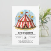 Invitation Anniversaire du Carnaval enchanté de Pastel (Debout devant)