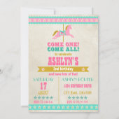 Invitation Anniversaire du carrousel (Dos)