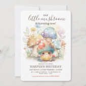 Invitation Anniversaire du champignon Whimsical (Devant)