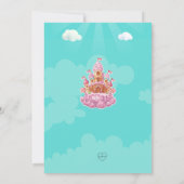 Invitation Anniversaire du château de Candy (Dos)