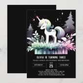 Invitation Anniversaire du cheval d'Imaginaire (Devant / Derrière)