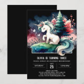 Invitation Anniversaire du Cheval Élégant (Devant / Derrière)