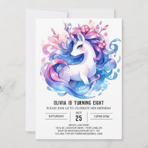Invitation Anniversaire du Cheval en ligne moderne