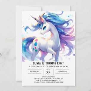 Invitation Anniversaire du cheval enchanté en ligne