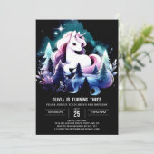 Invitation Anniversaire du Cheval Enchanted (Debout devant)