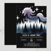 Invitation Anniversaire du Cheval Magique (Devant / Derrière)
