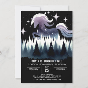 Invitation Anniversaire du Cheval Magique
