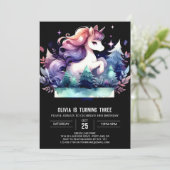 Invitation Anniversaire du Cheval Magique (Debout devant)