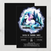 Invitation Anniversaire du Cheval Majestic (Devant / Derrière)
