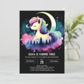 Invitation Anniversaire du Cheval Whimsical (Debout devant)