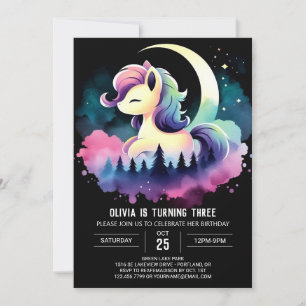 Invitation Anniversaire du Cheval Whimsical