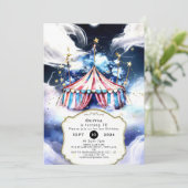 Invitation Anniversaire du Cirque de l'Aquarelle (Debout devant)