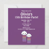 Invitation Anniversaire du Cloud (Dos)