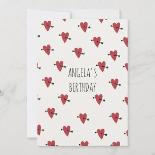 Invitation Anniversaire du coeur