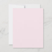 Invitation Anniversaire du Cupcake rose (Dos)