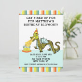 Invitation Anniversaire du dragon (Debout devant)