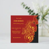Invitation Anniversaire du dragon (Debout devant)