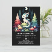 Invitation Anniversaire du dragon sur mesure (Debout devant)