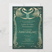 Invitation Anniversaire du dragon viking celtique (Devant)