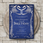 Invitation Anniversaire du dragon viking celtique
