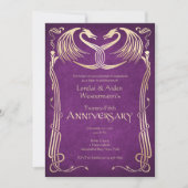 Invitation Anniversaire du dragon viking celtique (Devant)