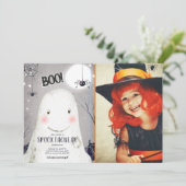 Invitation Anniversaire du fantôme d'Halloween Spooktacular (Debout devant)