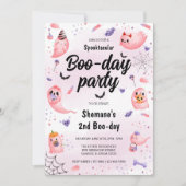 Invitation Anniversaire du Fantôme rose (Devant)