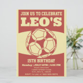 Invitation Anniversaire du football des années 80 (Debout devant)