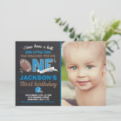 Invitation Anniversaire du football d'invitation (Debout devant)