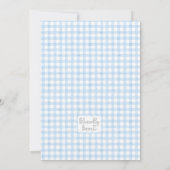 Invitation Anniversaire du football en bas, fête de Tailgate (Dos)